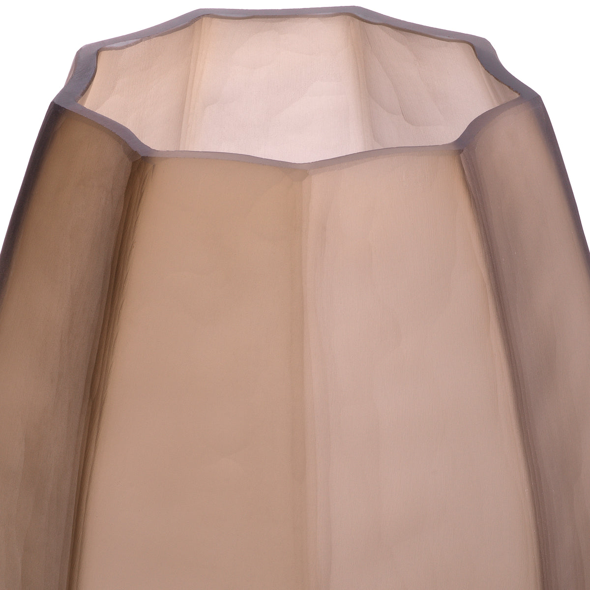 Vase Tiara Small Brown Glass Eichholtz