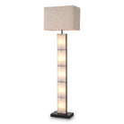 Floor Lamp Ortiz Bronze Highlight Finish Alabaster Incl Shade Eichholtz