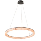 Chandelier Sankt Gallen Large Bronze Highlight Finish Alabaster Eichholtz
