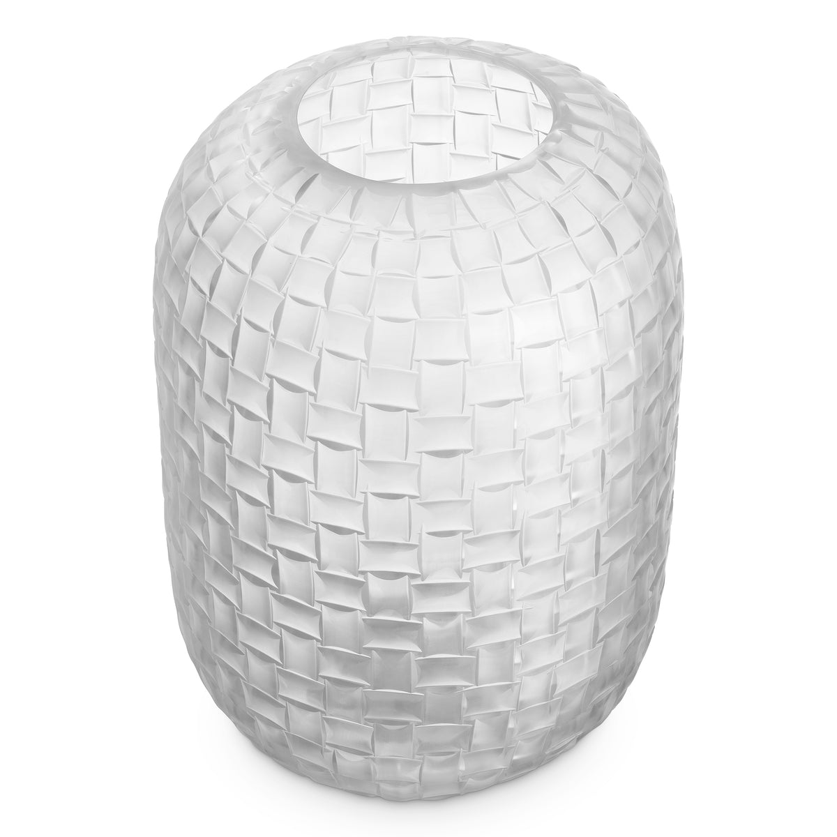 Vase Varese Large Frosted Glass Eichholtz