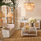 Chandelier Solange Clear Glass Eichholtz