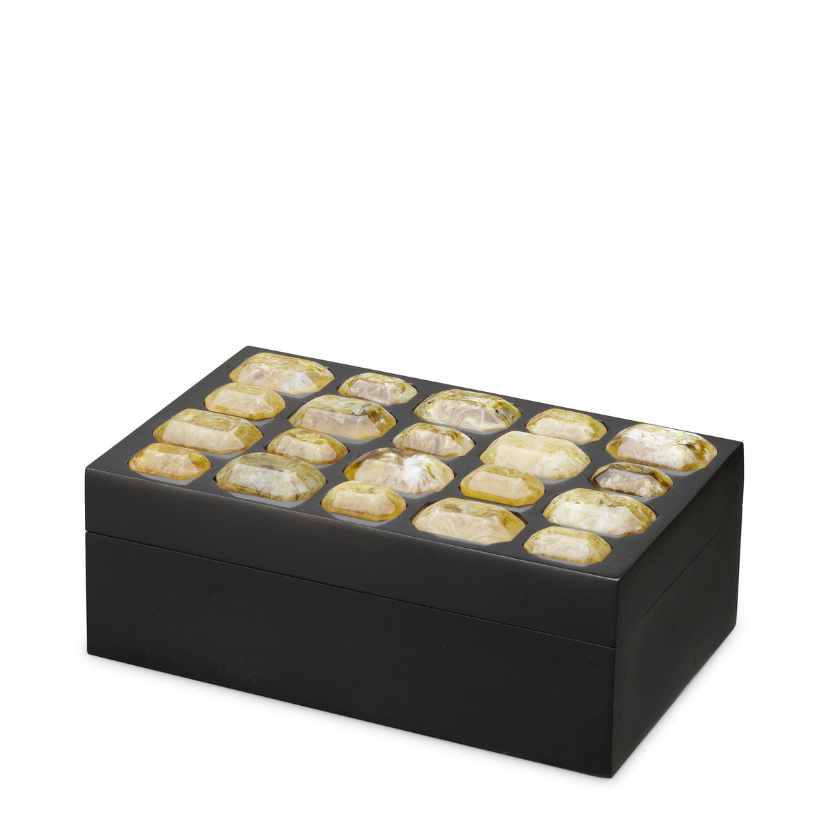 Box Lucida Small Faux Amber Eichholtz