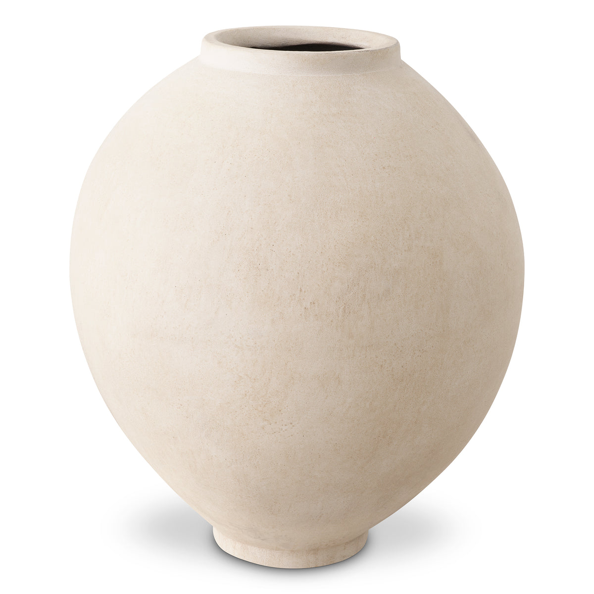 Vase Moon Jar Sandstone Finish Medium Eichholtz