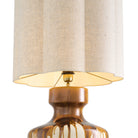 Table Lamp Lorena Brown Finish Incl Shade Eichholtz
