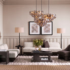 Floor Lamp Arabella Piano Black Finish Incl Shade Eichholtz