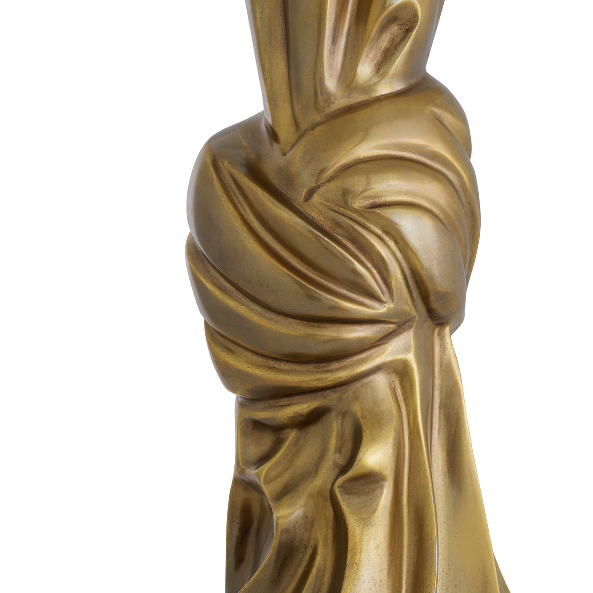 Table Lamp Banyan Vintage Brass Finish Incl Shade Eichholtz