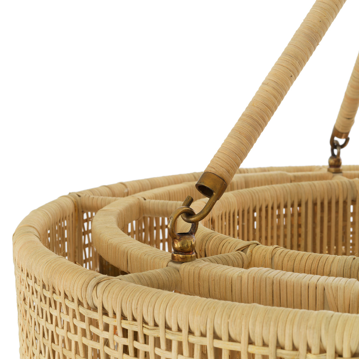 Chandelier Bernardi Natural Rattan Eichholtz