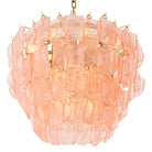 Chandelier Solange Pink Glass Eichholtz