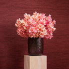 Bouquet Of Cymbidium Orchids Pink And Peach Tones Real Touch 36 Pieces / 2 Varieties Eichholtz