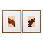 Print Impression Authentique Mirage & Rêverie By Bruno Bijaksic Set Of 2 Eichholtz
