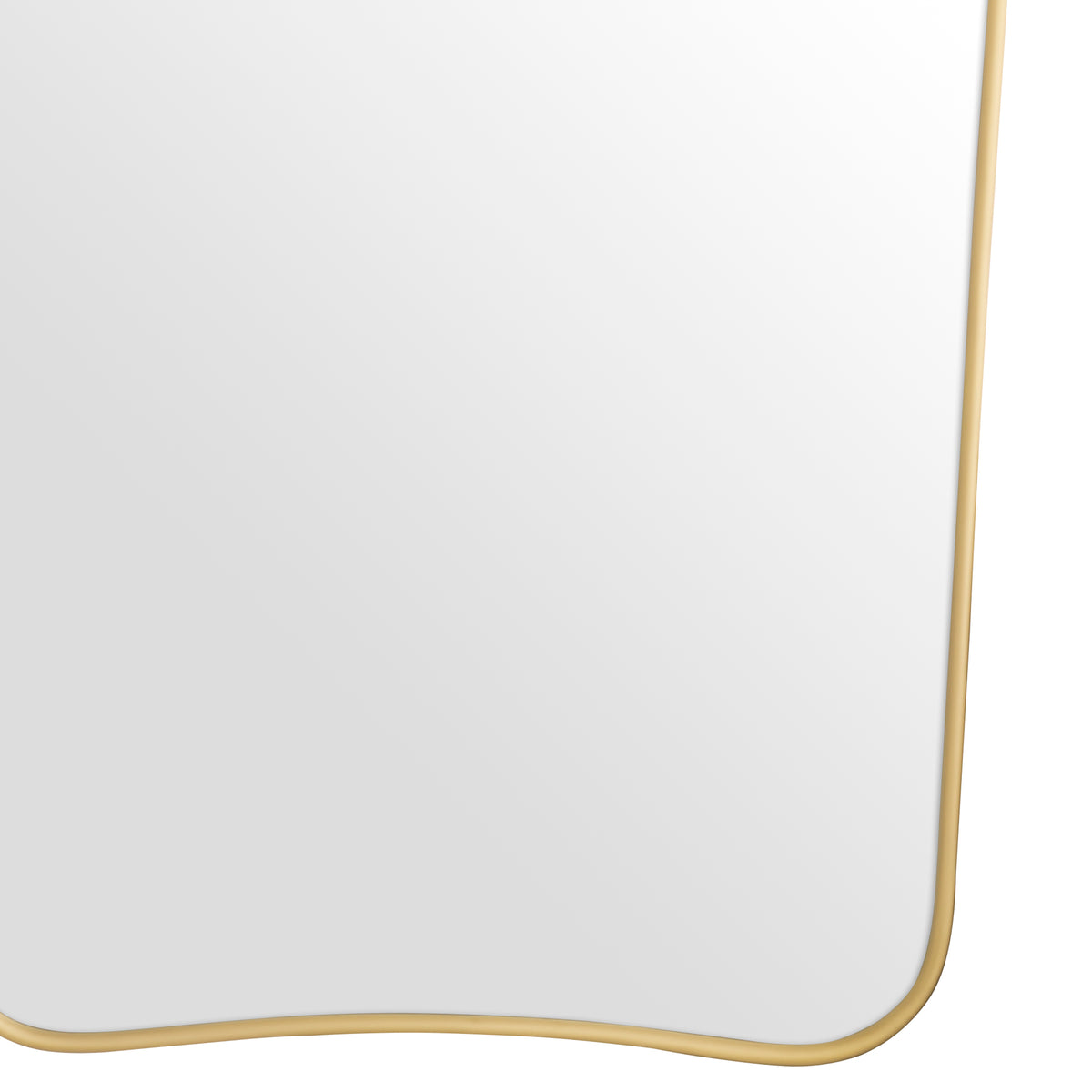 Mirror Vivienne Large Brushed Brass Finish Eichholtz