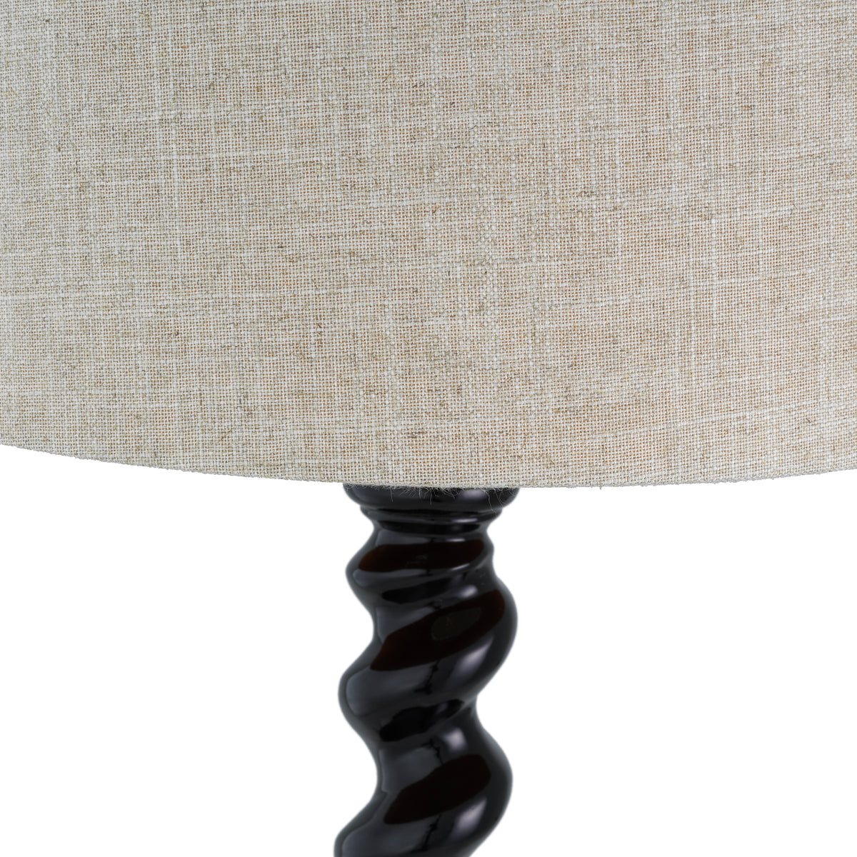 Table Lamp Massimo Piano Black Finish Incl Shade Eichholtz