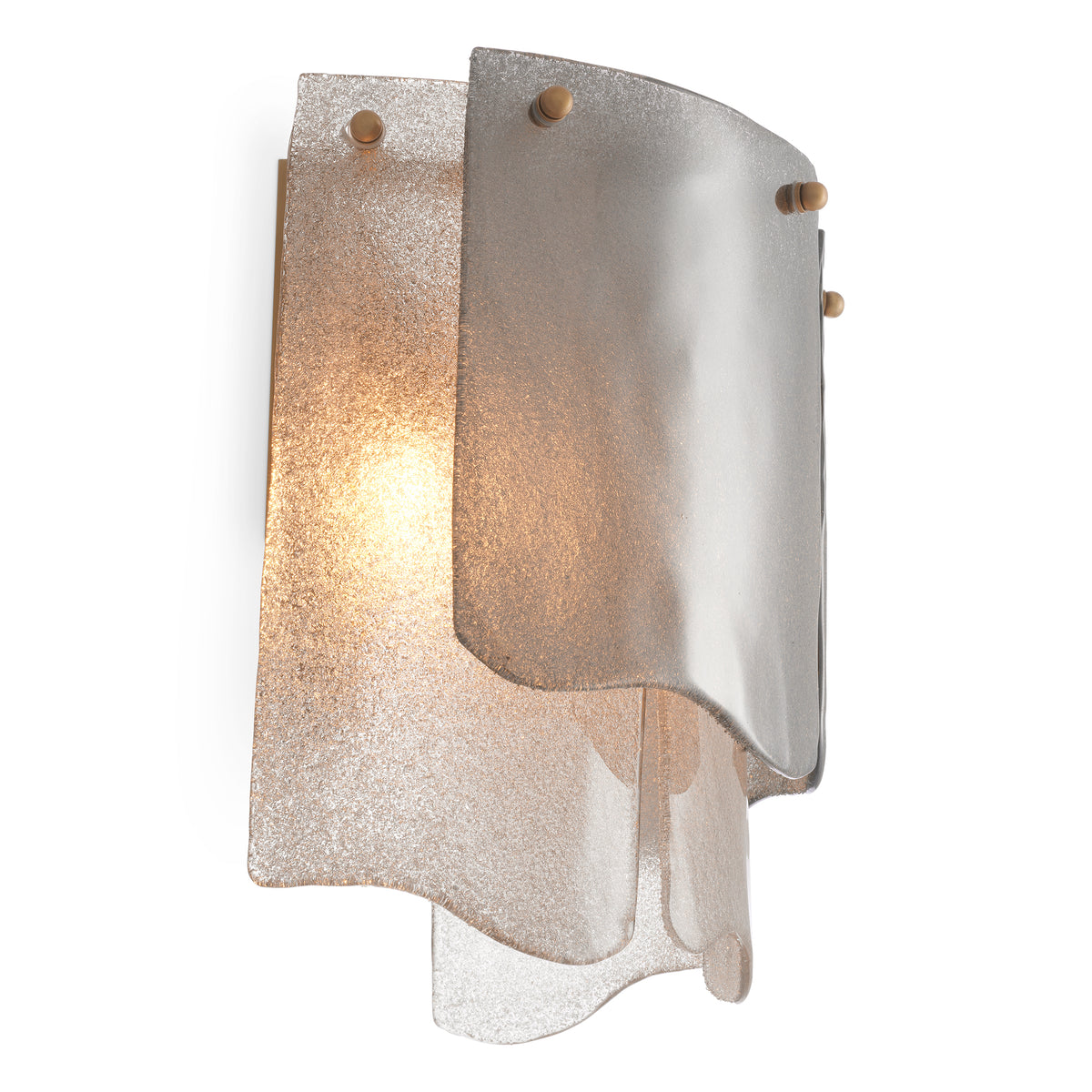 Wall Lamp Asinara Smoke Glass Eichholtz