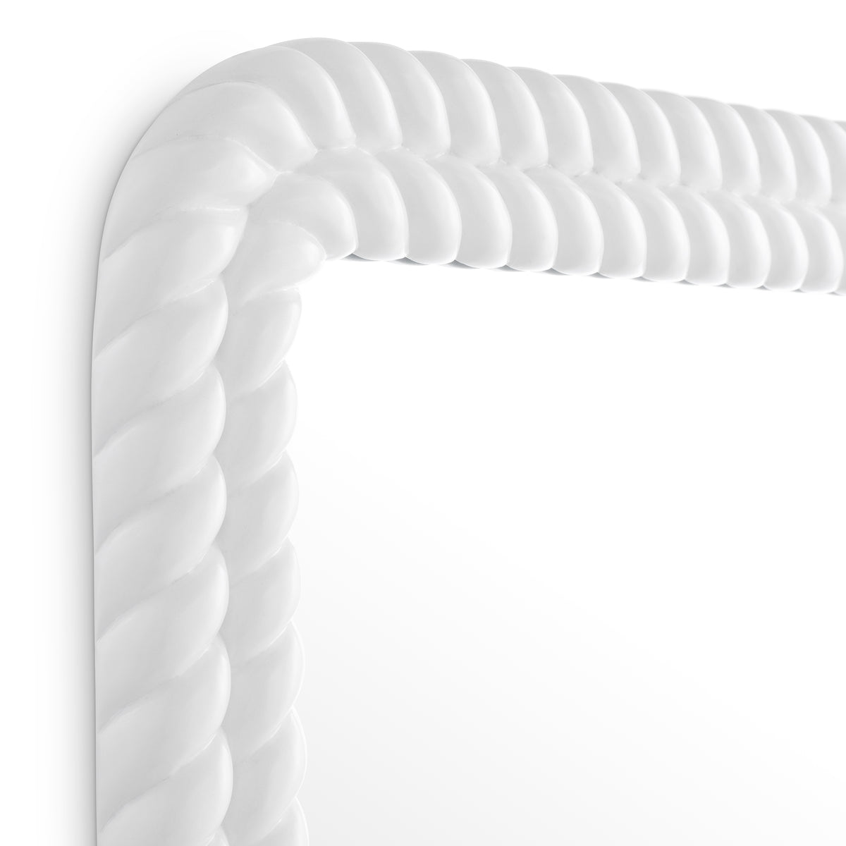 Mirror Viviana White Finish Eichholtz