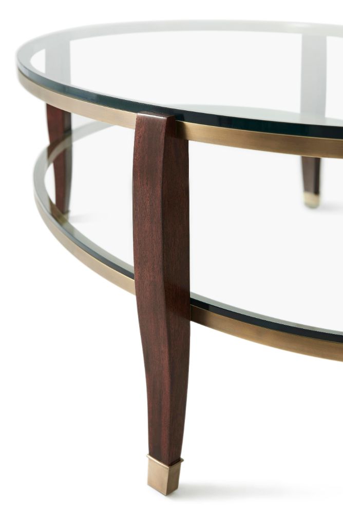 Seeing Double Coffee Table by Theodore Alexander