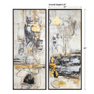Life Scenes Abstract Art - Set of 2 by Uttermost