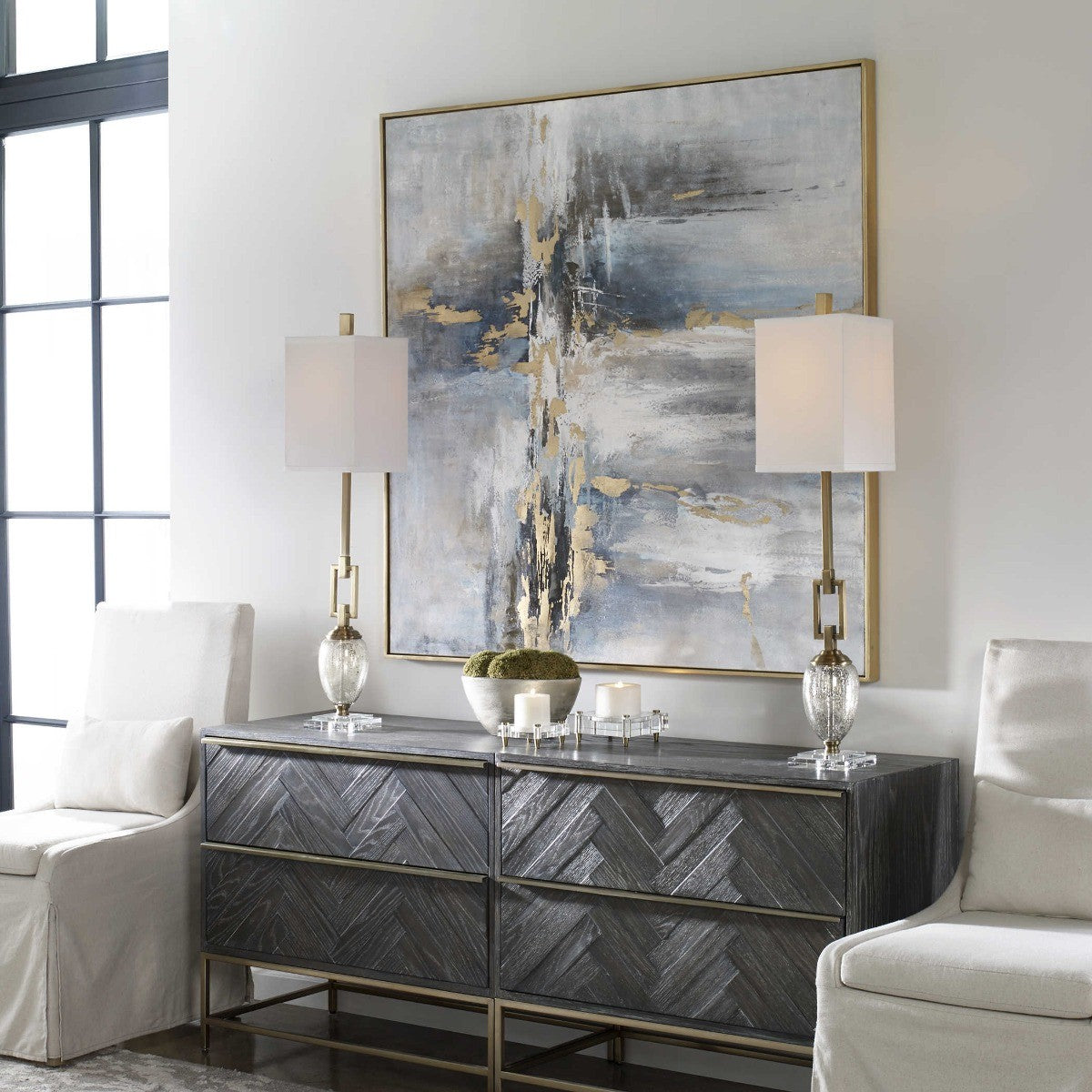 Road Less Traveled Abstract Art by Uttermost