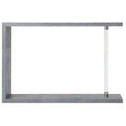 Phenomenon Console Table in Faux Shagreen by Theodore Alexander