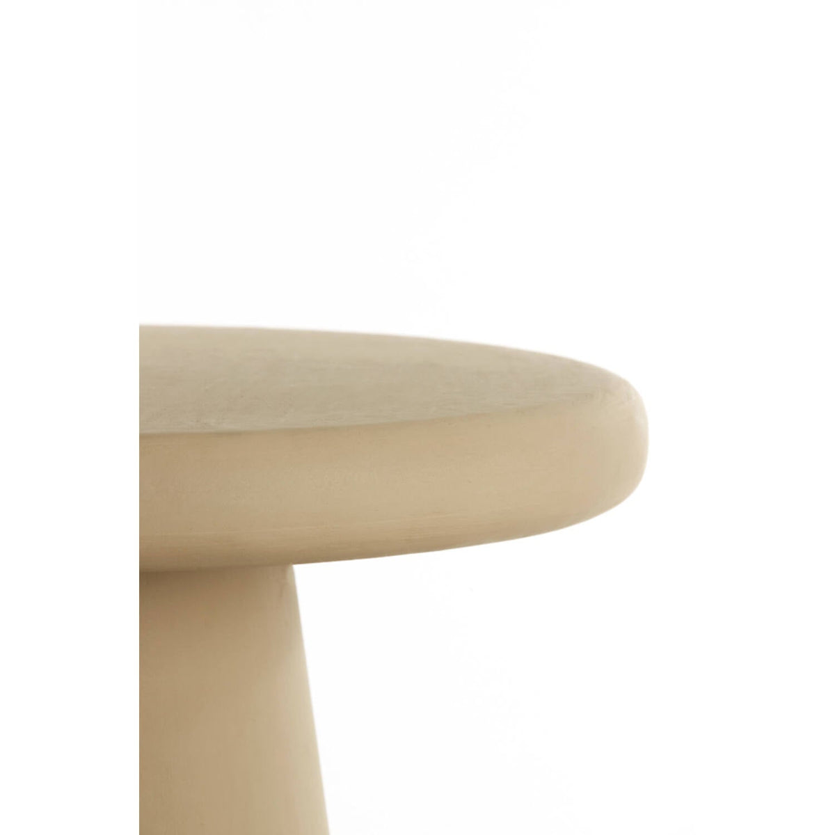 Kulona Beige Round Coffee Table Light & Living
