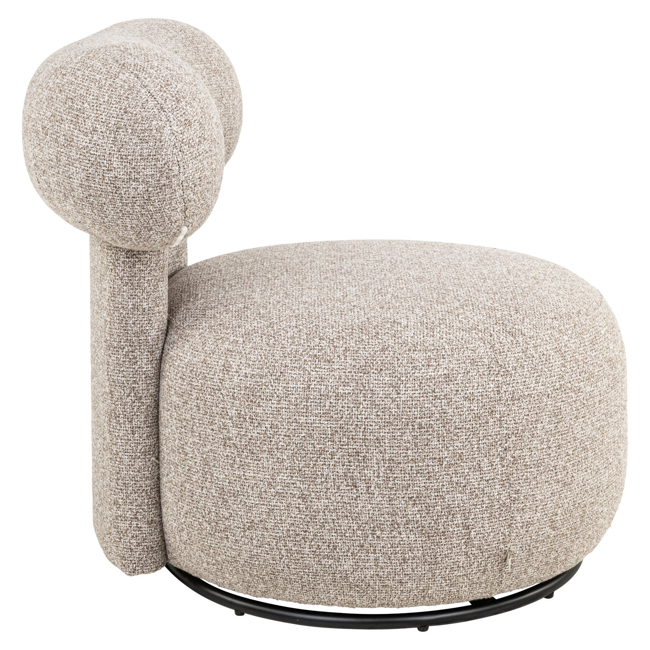 Kaya Cayenne Brown Swivel Lounge Chair by Richmond Interiors