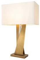 Cabra Antique Brass Table Lamp by RV Astley