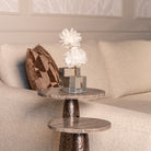Eldora Bronze Side Table - 30cm by Richmond Interiors