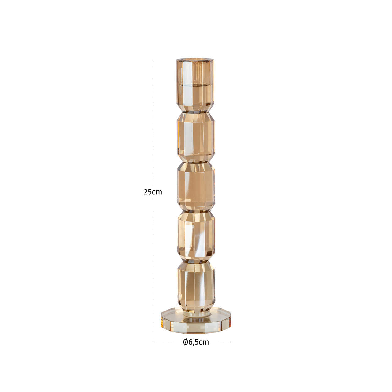 Dita Champagne Candle Holder - Large by Richmond Interiors
