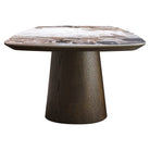 Langford Brown Oak Veneer & Ceramic Dining Table - 200cm by Richmond Interiors