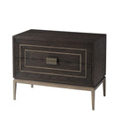 Bedside Chest Genevra in Ballentine Finish by Theodore Alexander