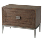 Bedside Chest Genevra in Charteris Finish by Theodore Alexander