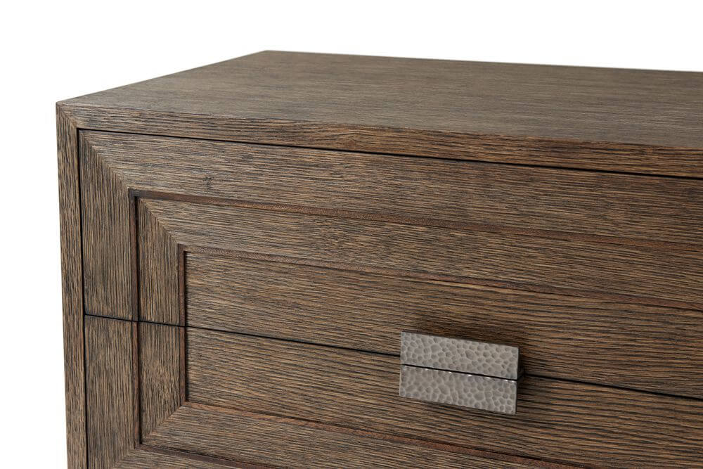 Bedside Chest Genevra in Charteris Finish by Theodore Alexander