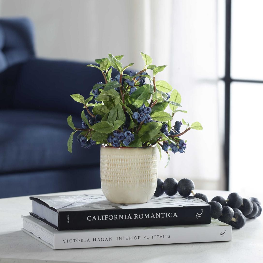 Blueberry Fields Accent by Uttermost