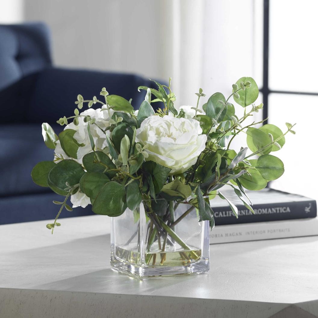 Rosewood Garden Bouquet by Uttermost
