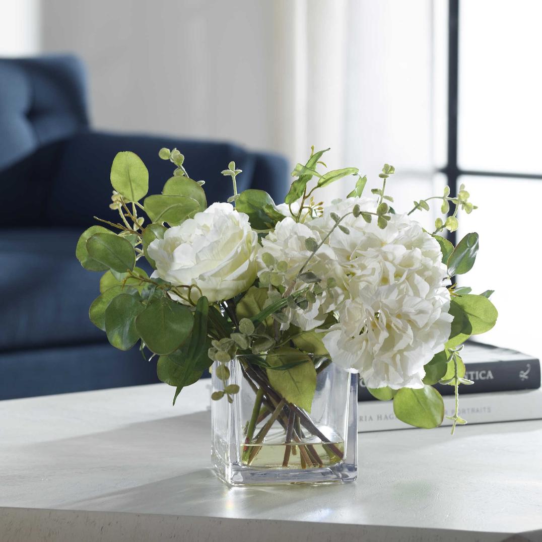 Rosewood Garden Bouquet by Uttermost