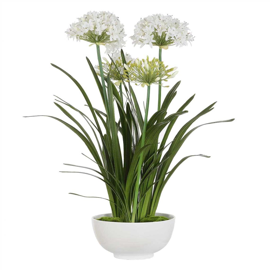Purity Agapanthus Centerpiece by Uttermost