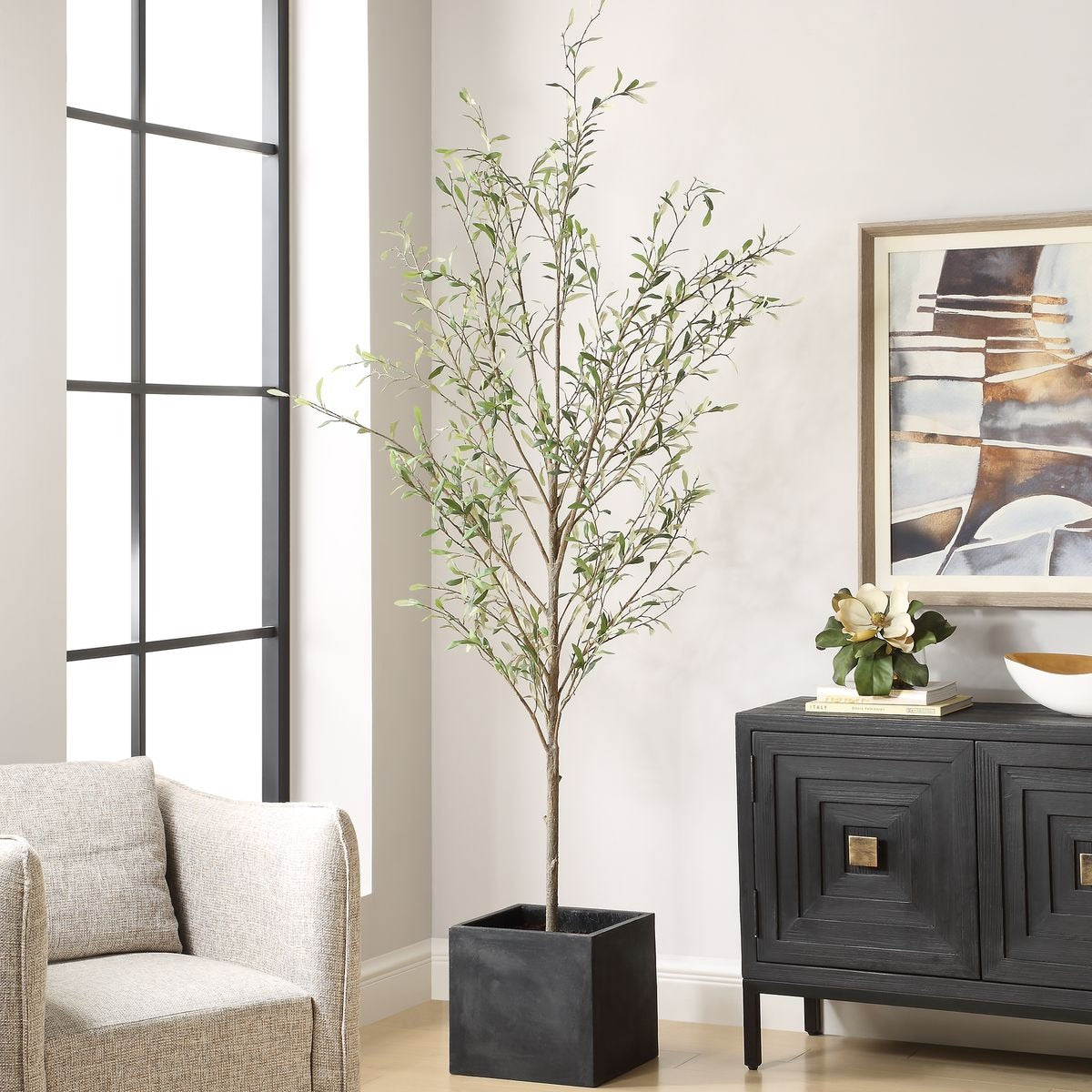 Abundance Potted Olive Tree by Uttermost