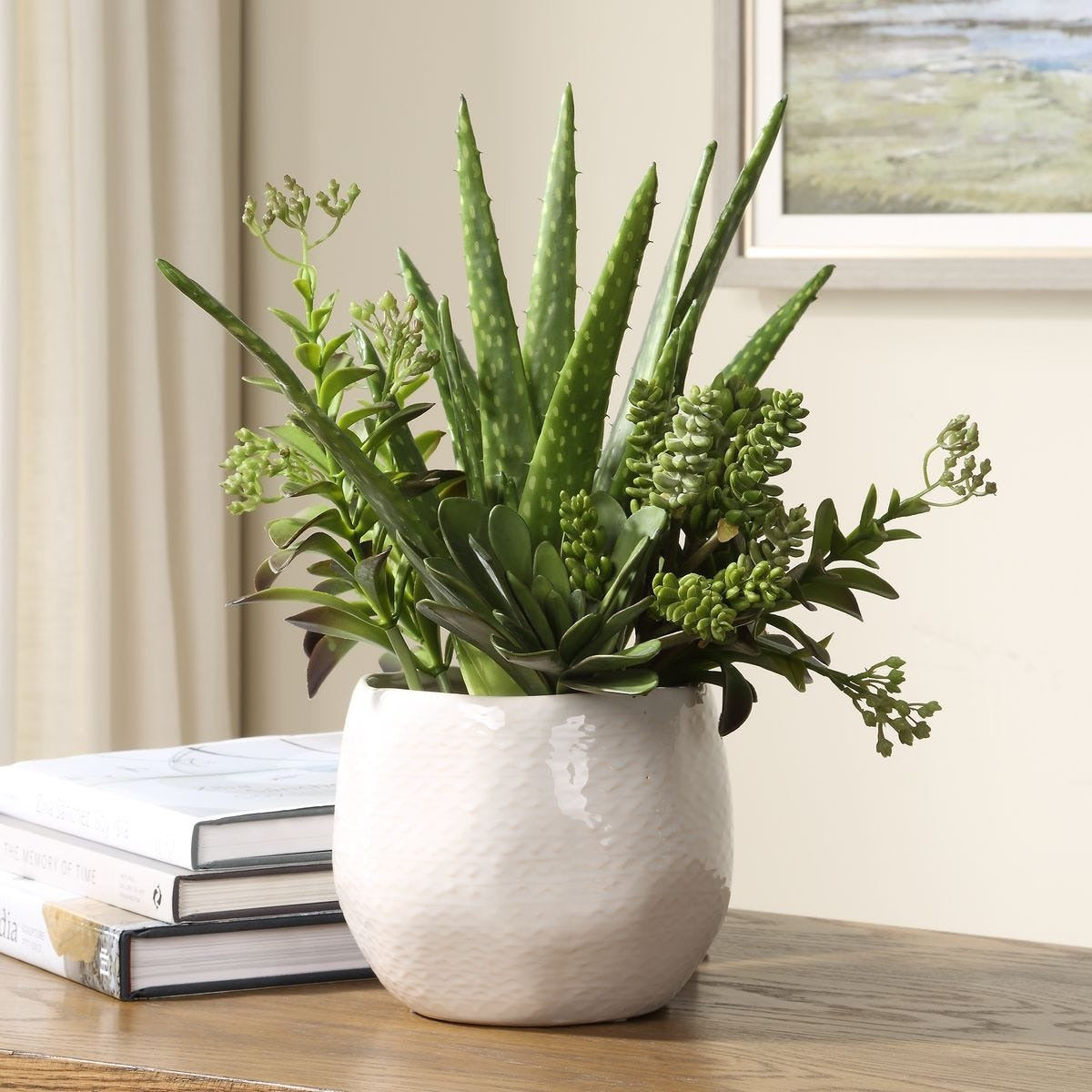 Sundown Succulent Accent Planter by Uttermost