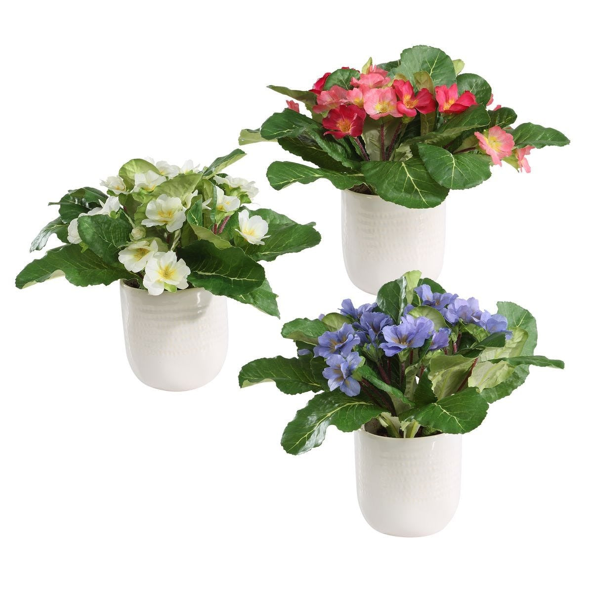Trilogy Primrose Accents In Vases Set of 3 by Uttermost