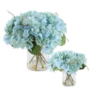 Tranquil Blooms In Glass Vases Set of 2 by Uttermost
