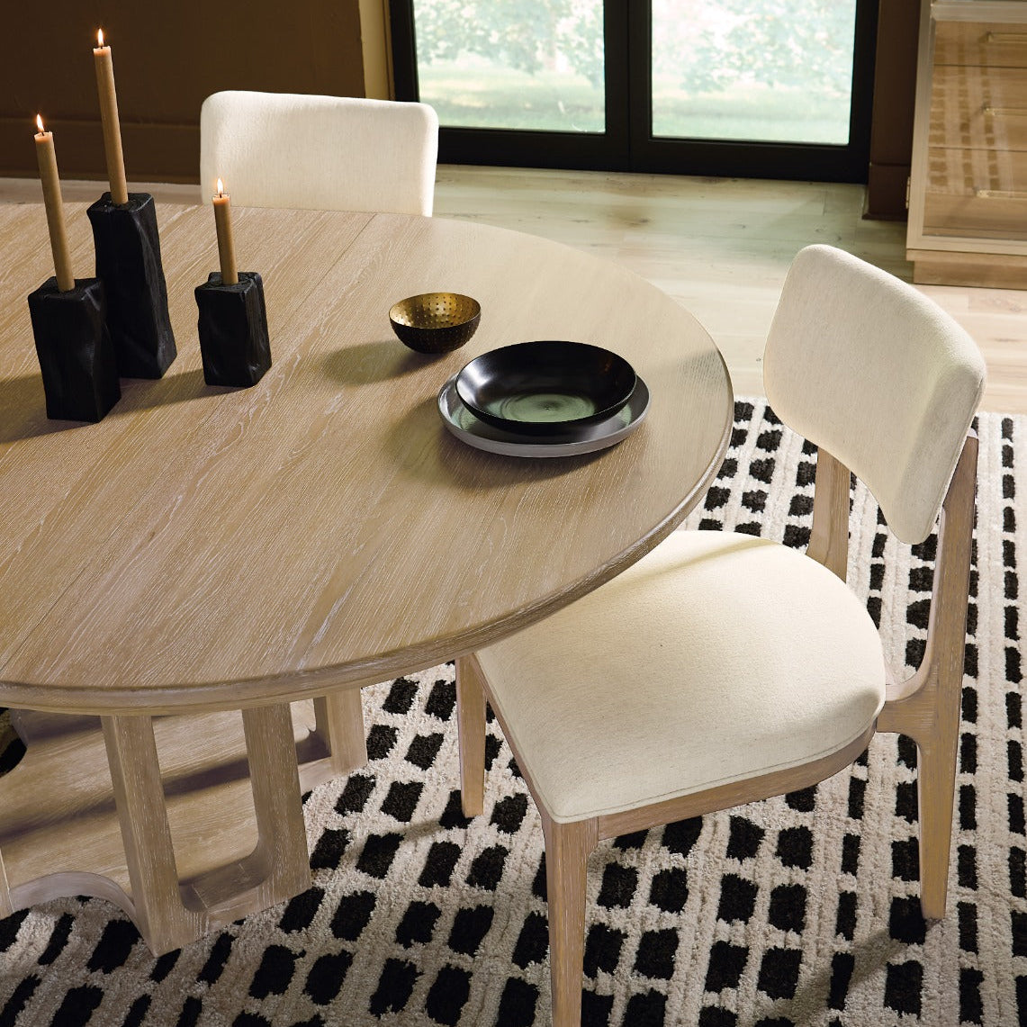 Banyon Bay Round Extending Dining Table by Hooker