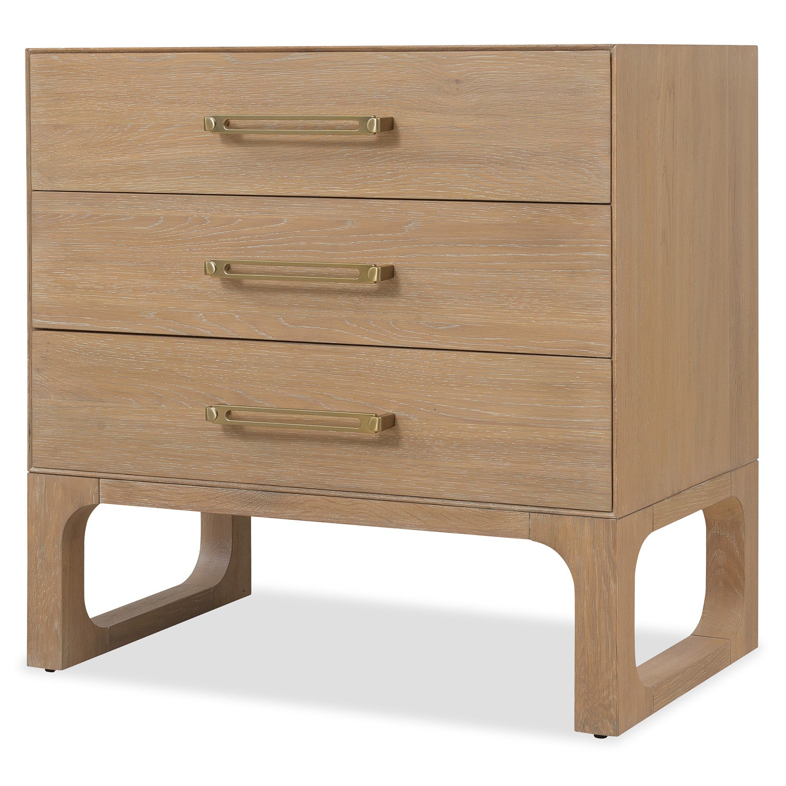 Banyon Bay Three Drawer Bedside Table by Hooker