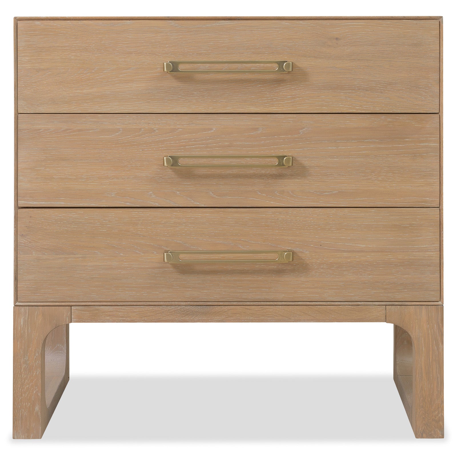 Banyon Bay Three Drawer Bedside Table by Hooker