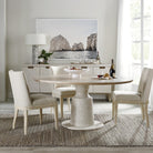 Cascade Round Pedestal Dining Table by Hooker