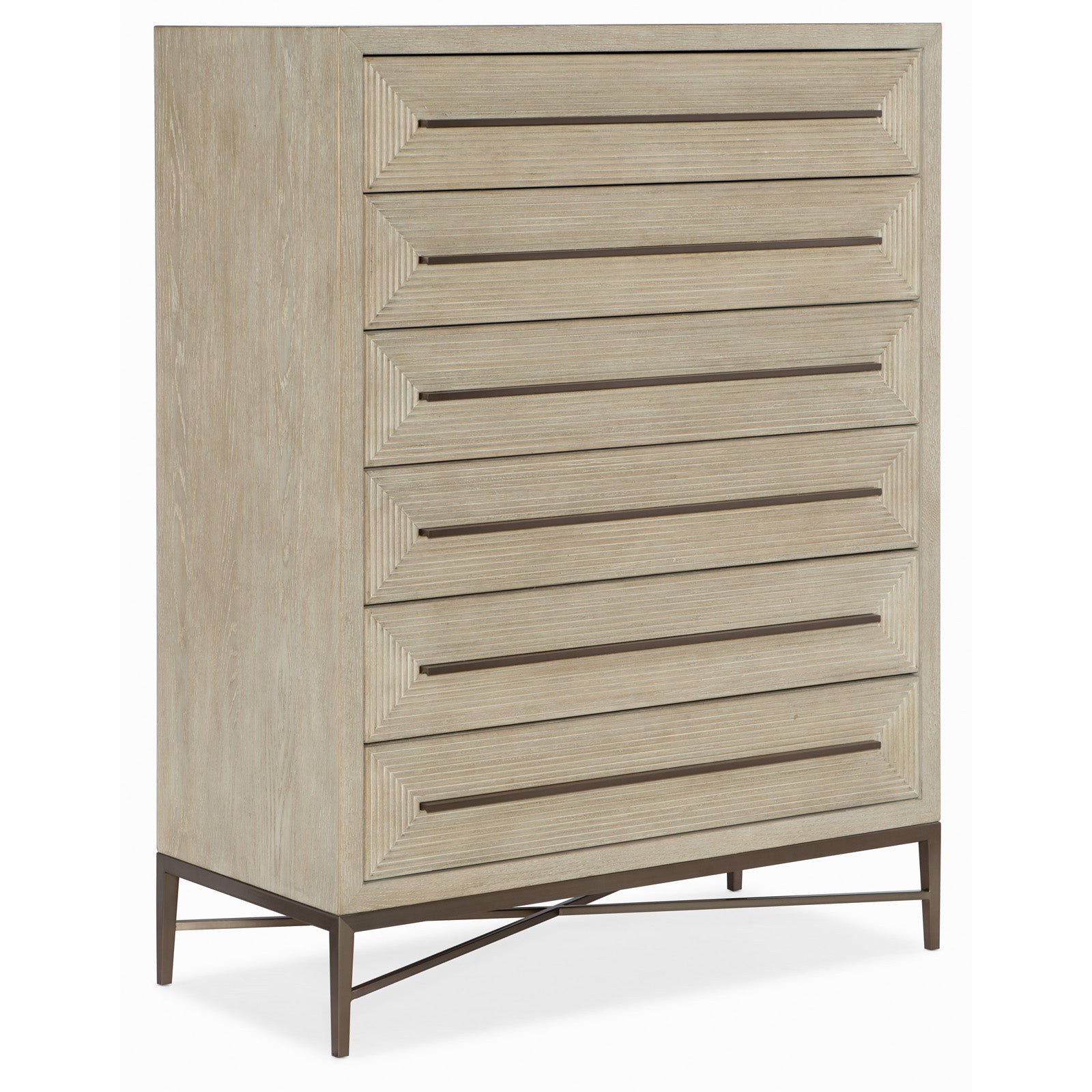 Cascade Tall Chest of Drawers by Hooker