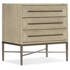 Cascade Three-Drawer Bedside Table by Hooker