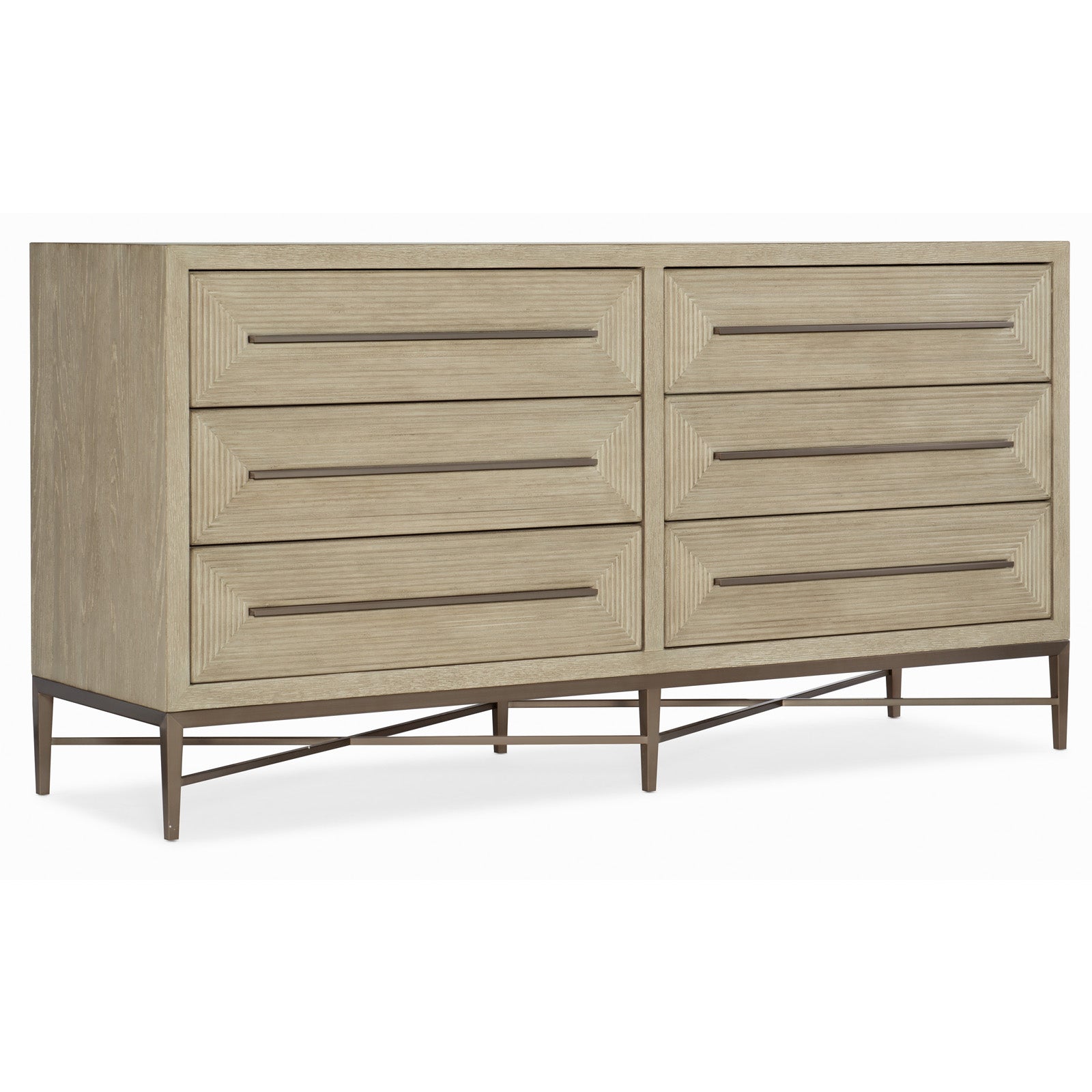Cascade Wide Chest of Drawers by Hooker