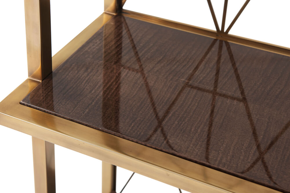 Iconic Shelving Unit by Theodore Alexander