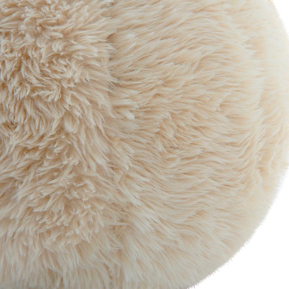 Abide Ball Sheepskin Pillows - Set of 2 by Uttermost