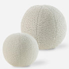 Capra Ball Sheepskin Pillows - Set of 2 by Uttermost