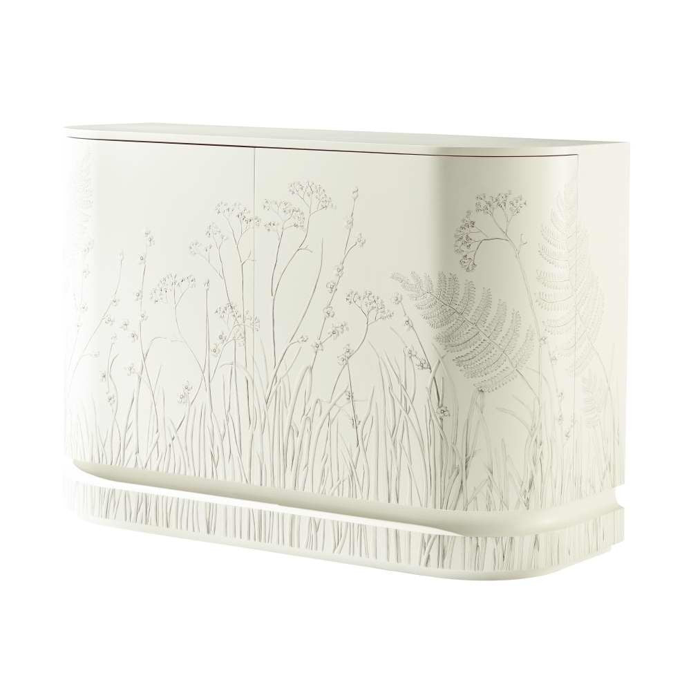 Fiore Hand Painted Chest by Theodore Alexander